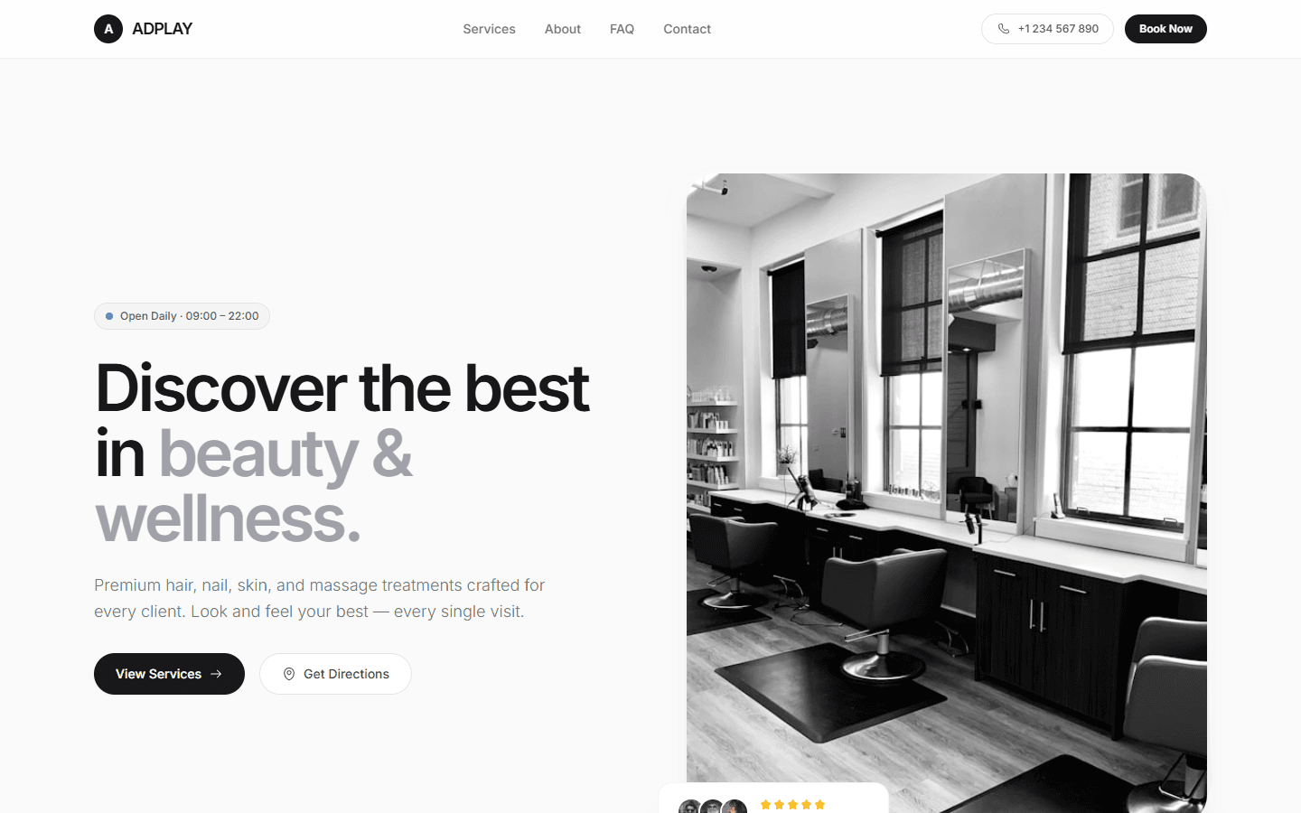 Blush — Beauty Salon