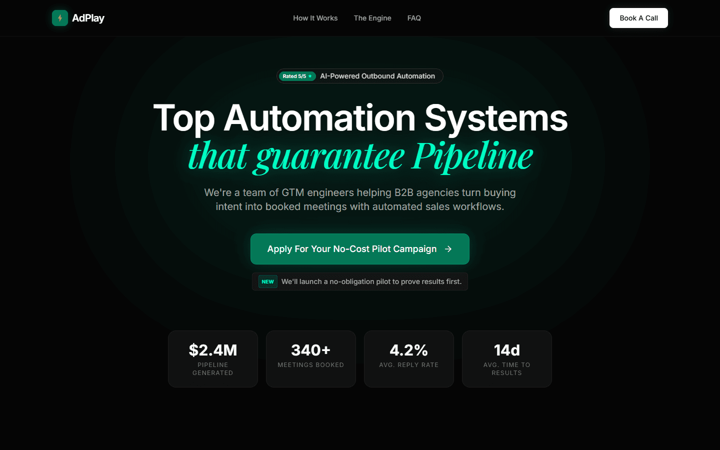 Flow — Automation Landing