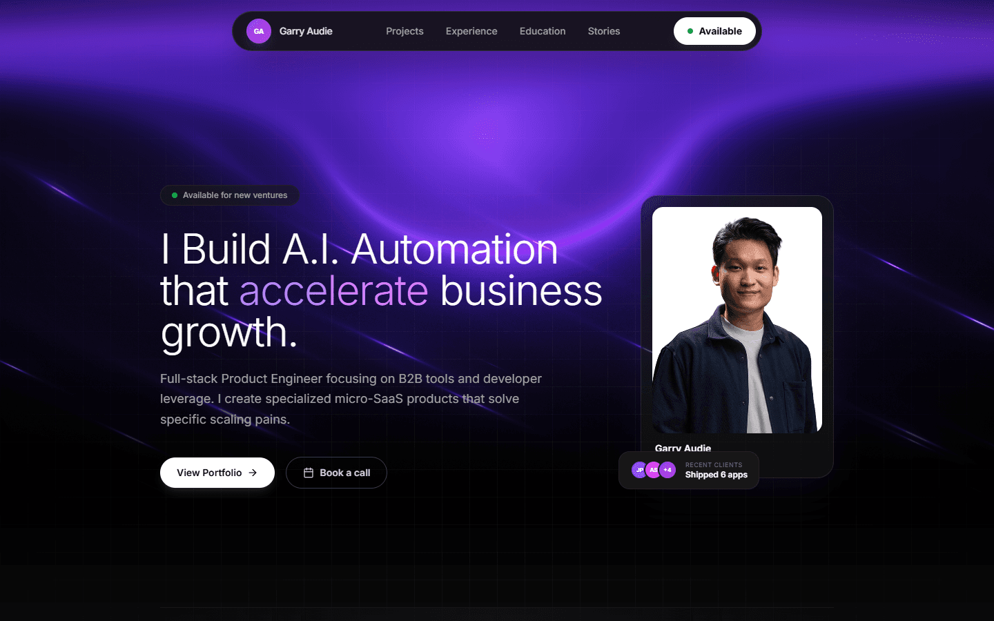 Profile — Personal Portfolio