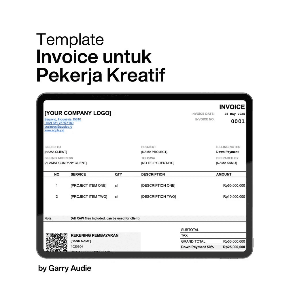 Template THE PERFECT INVOICE