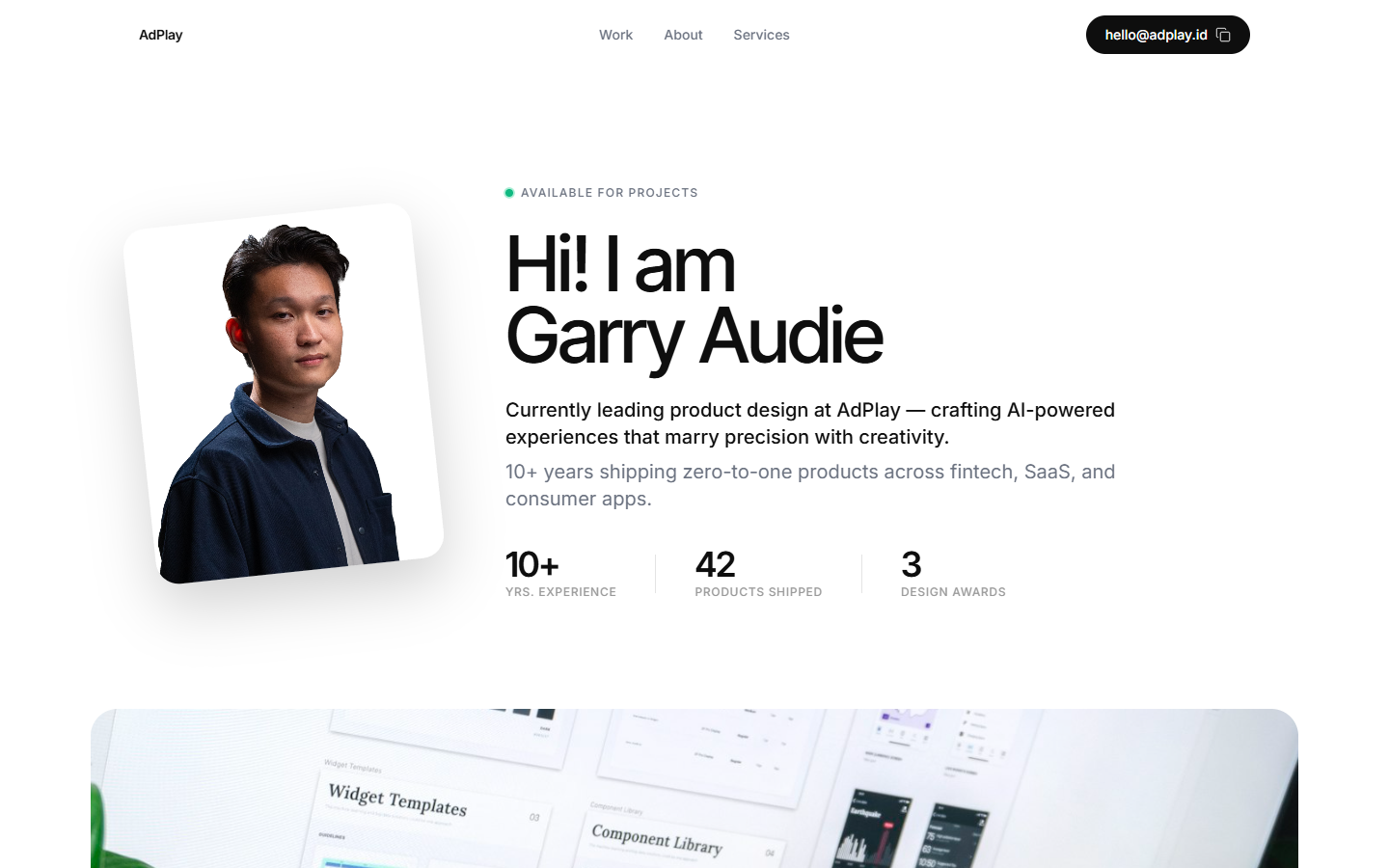 Craft — Senior Product Portfolio