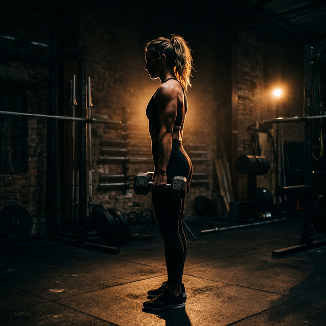 Athletes training under coach guidance