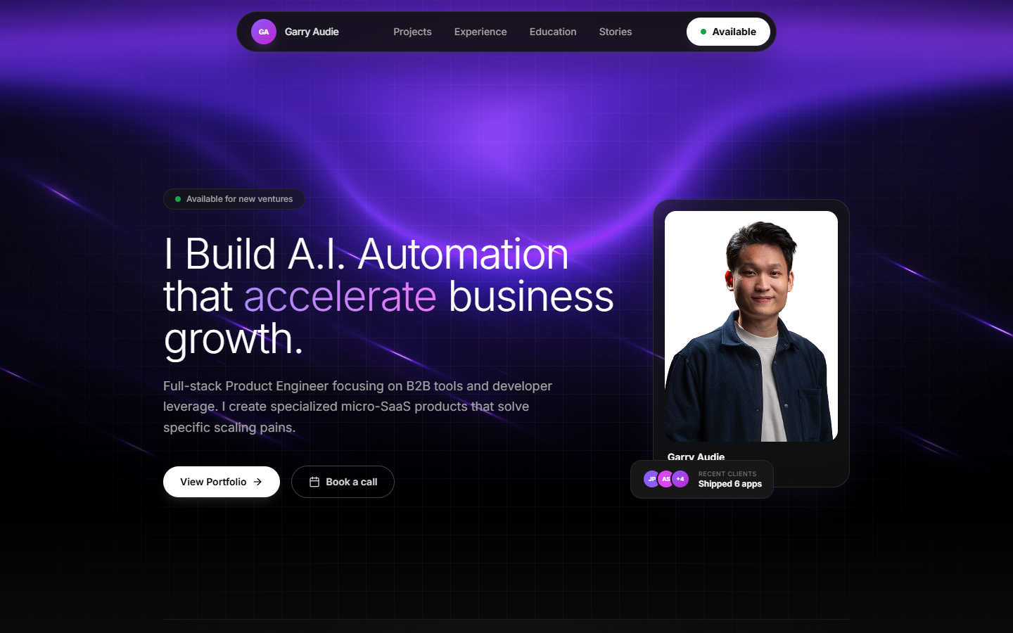Profile — Personal Portfolio